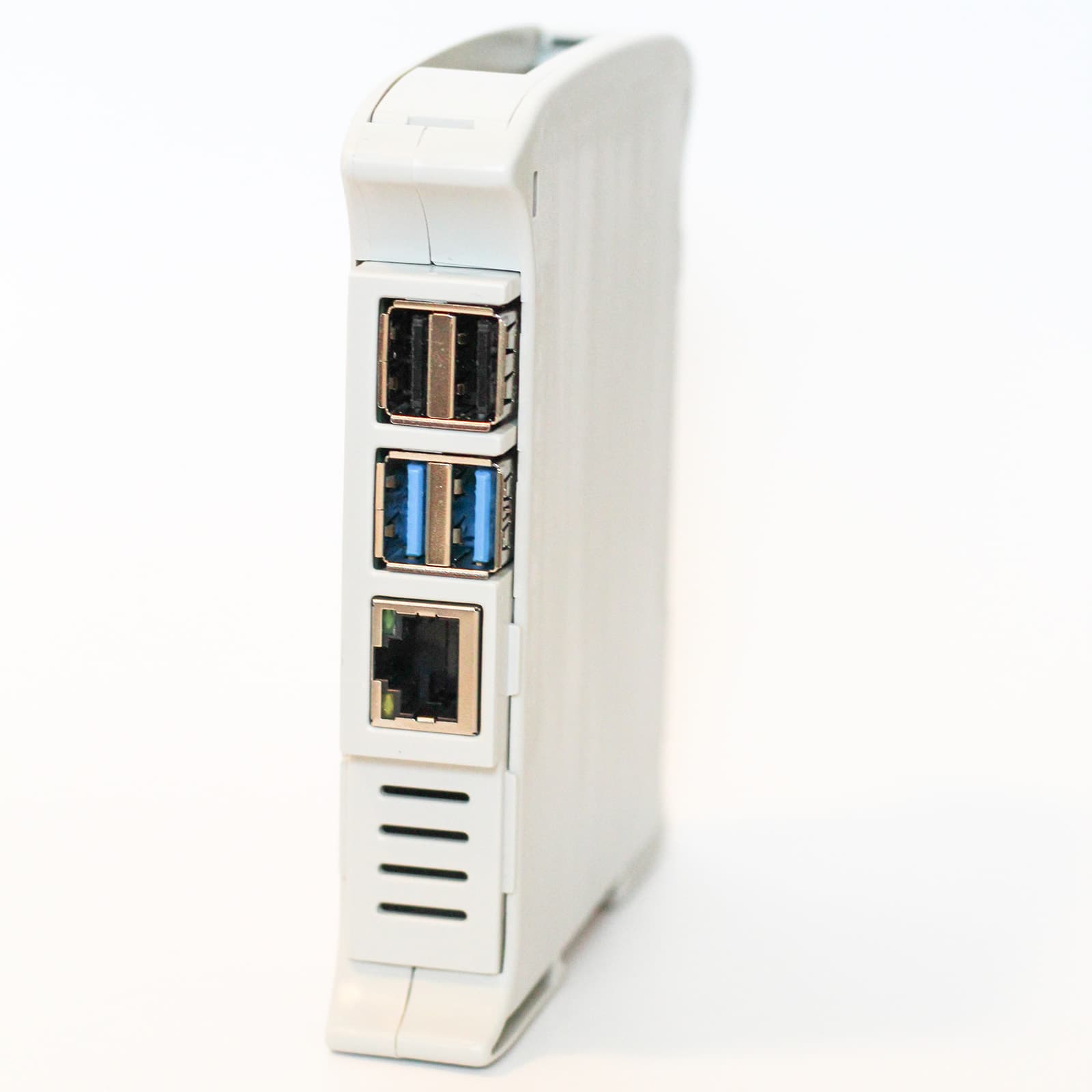 FLEX-5 connectivity ports — configured from the built-in web UI