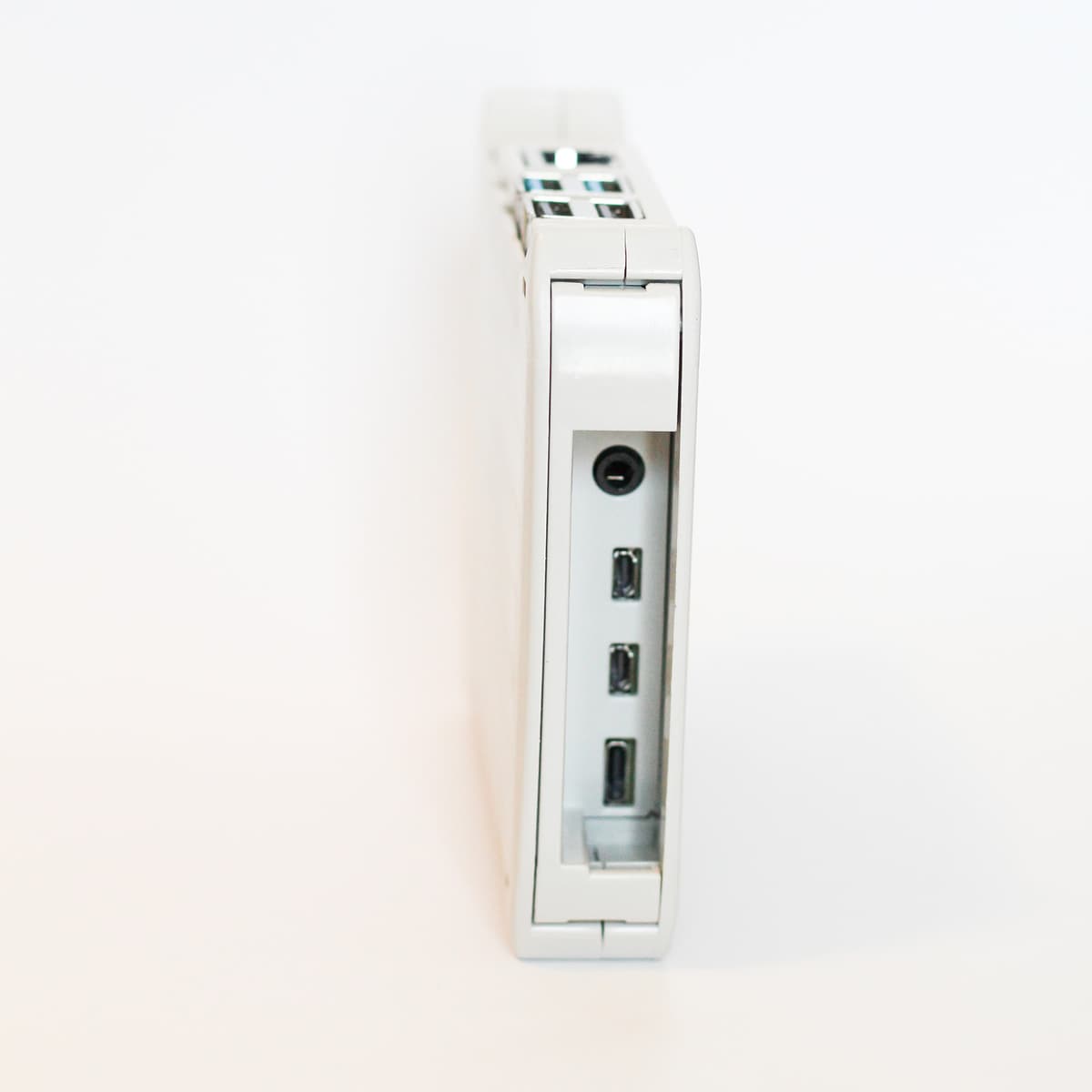 FLEX-5 side view with USB-C and audio ports